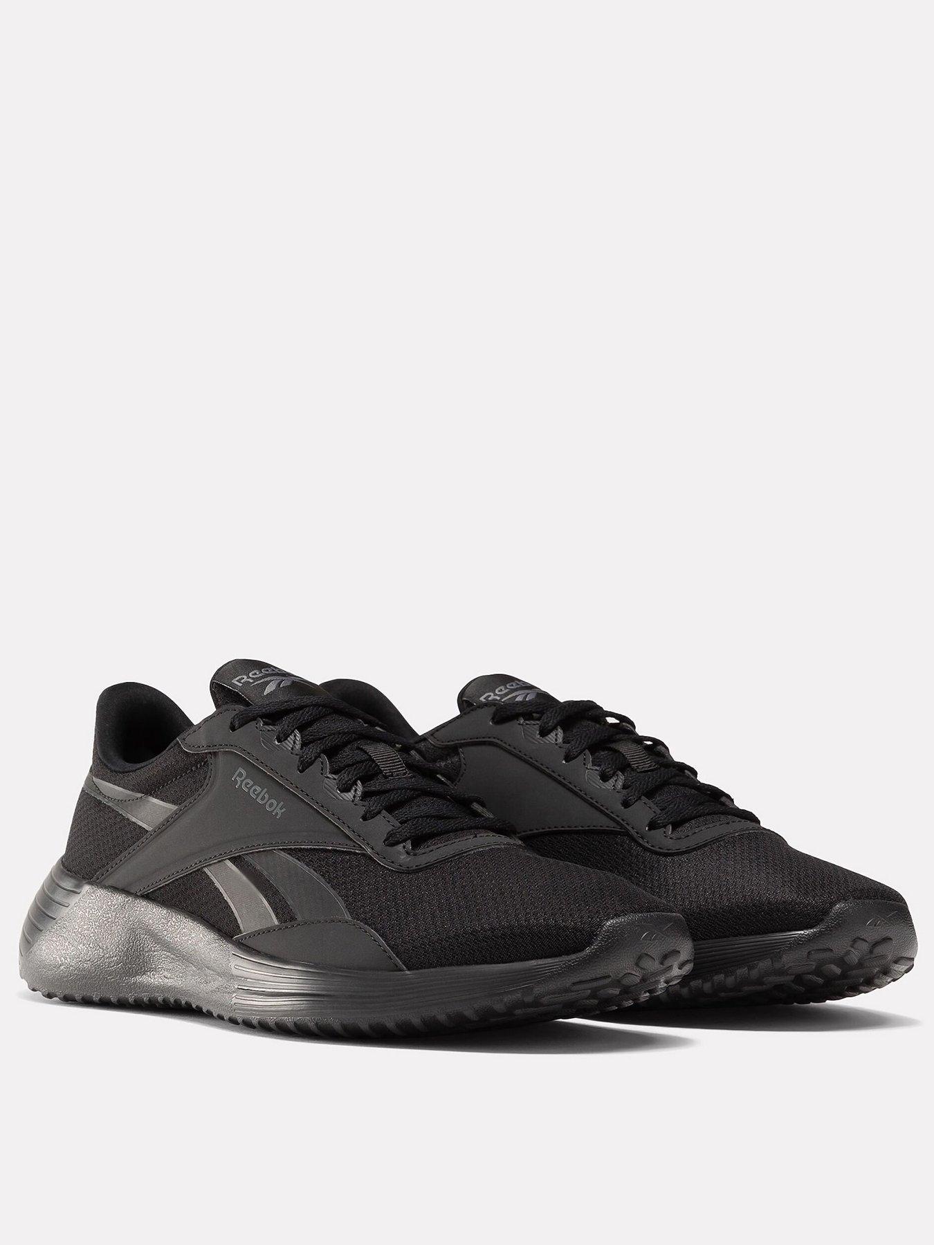 reebok-mens-lite-4-running-trainers-blackstillFront