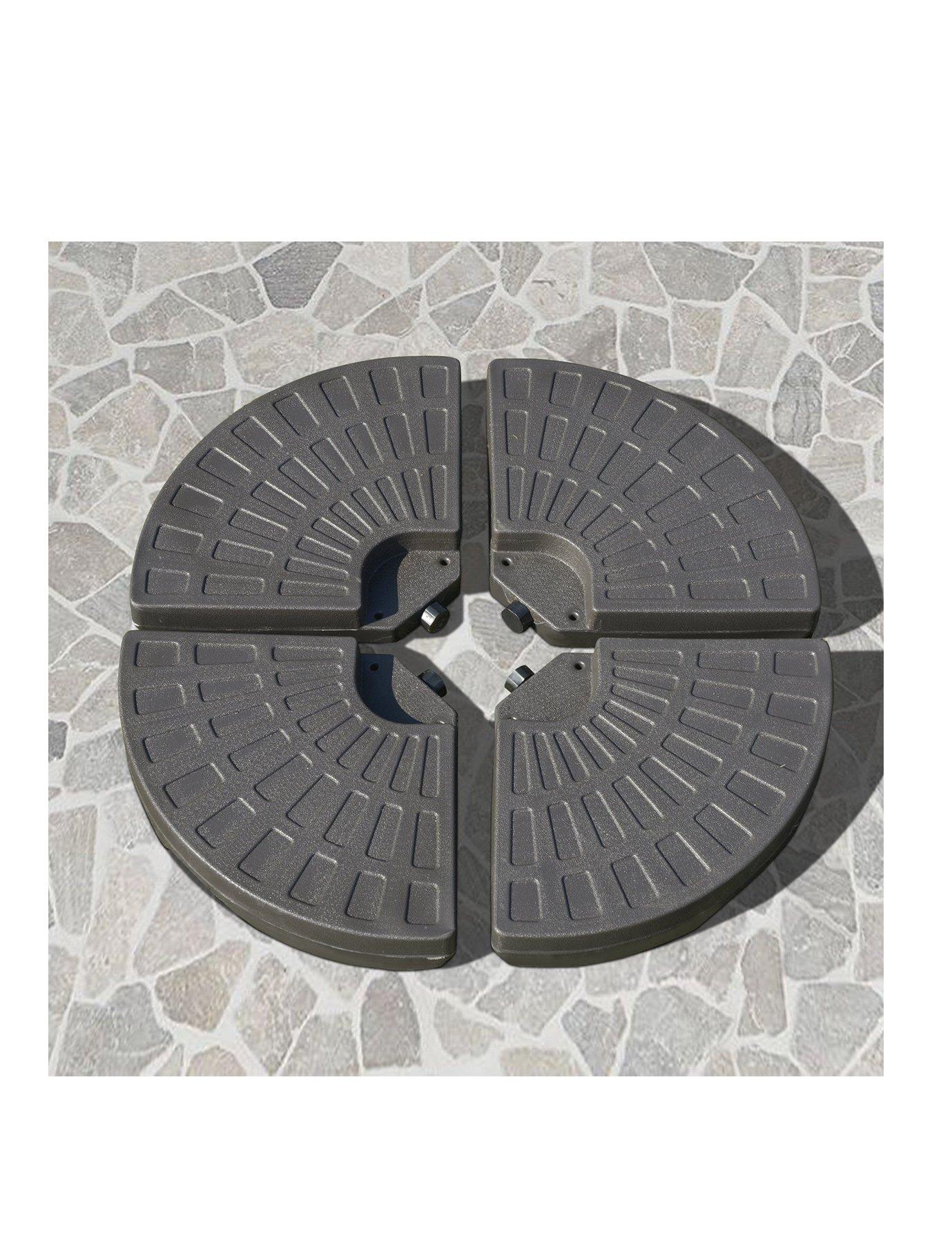Image 1 of 6 of OutSunny Parasol&nbsp;Umbrella&nbsp;Weighted Base