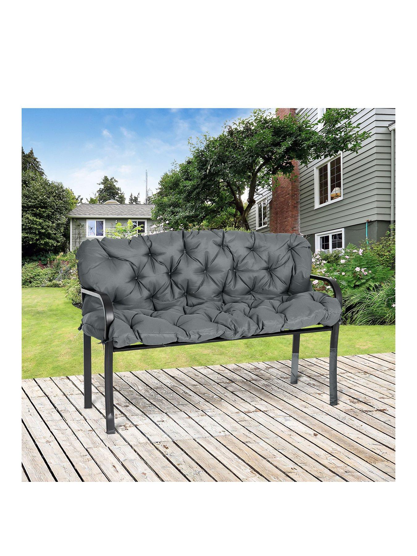 Image of OutSunny Outdoor Seat Cushion (Dark Grey)