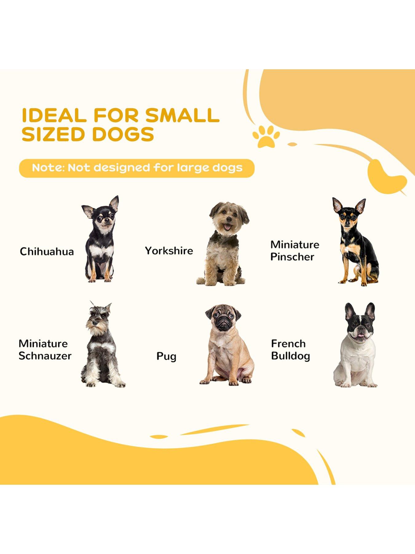 Image 4 of 6 of PawHut Freestanding Foldable Wooden Pet Gate - White