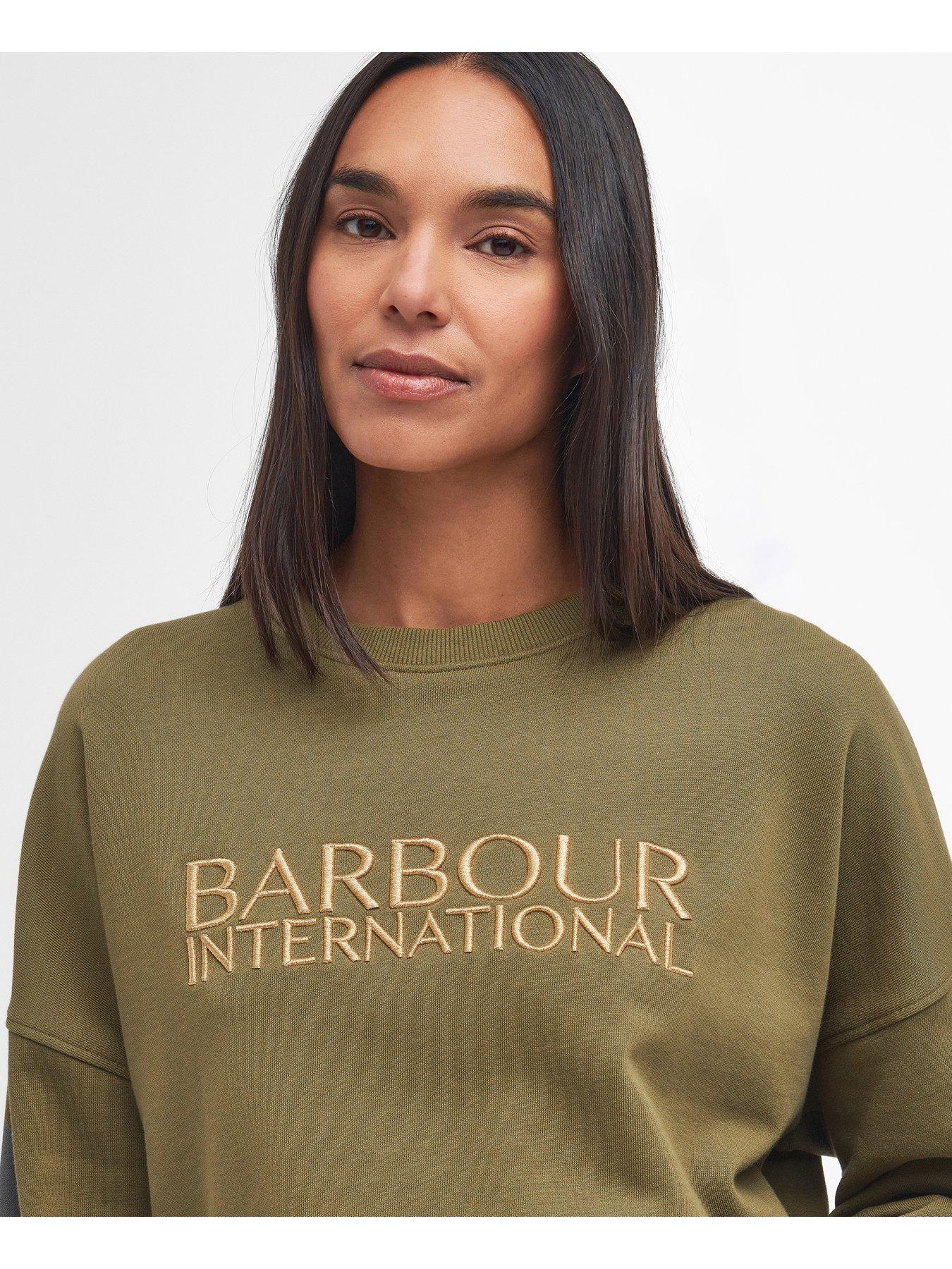 barbour-international-carla-sweatshirt-greenoutfit