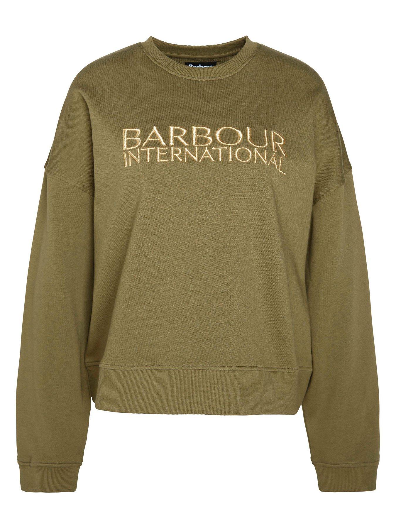 barbour-international-carla-sweatshirt-greendetail