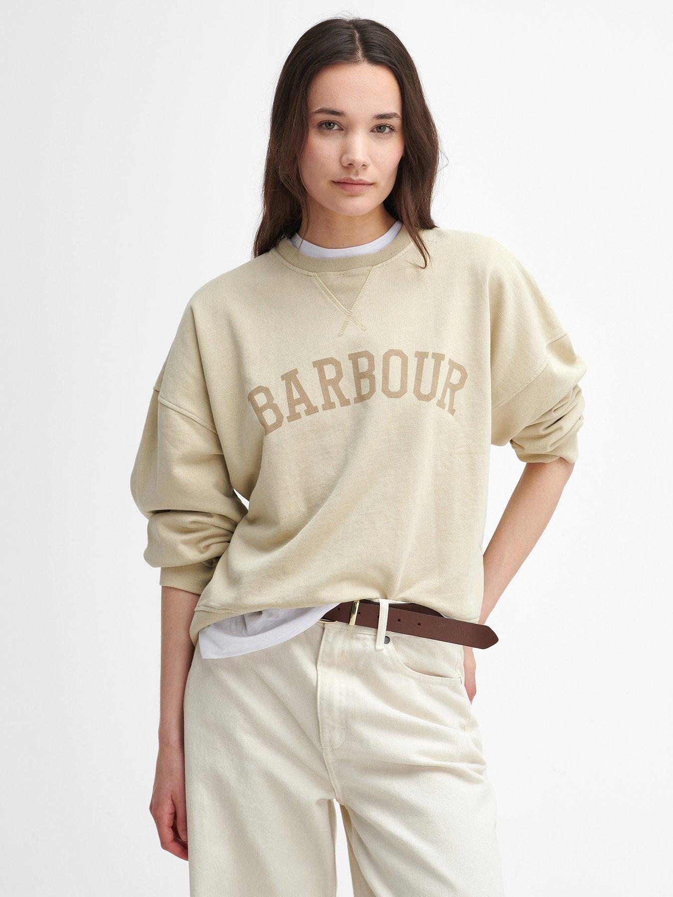 barbour-ella-sweatshirt-beige