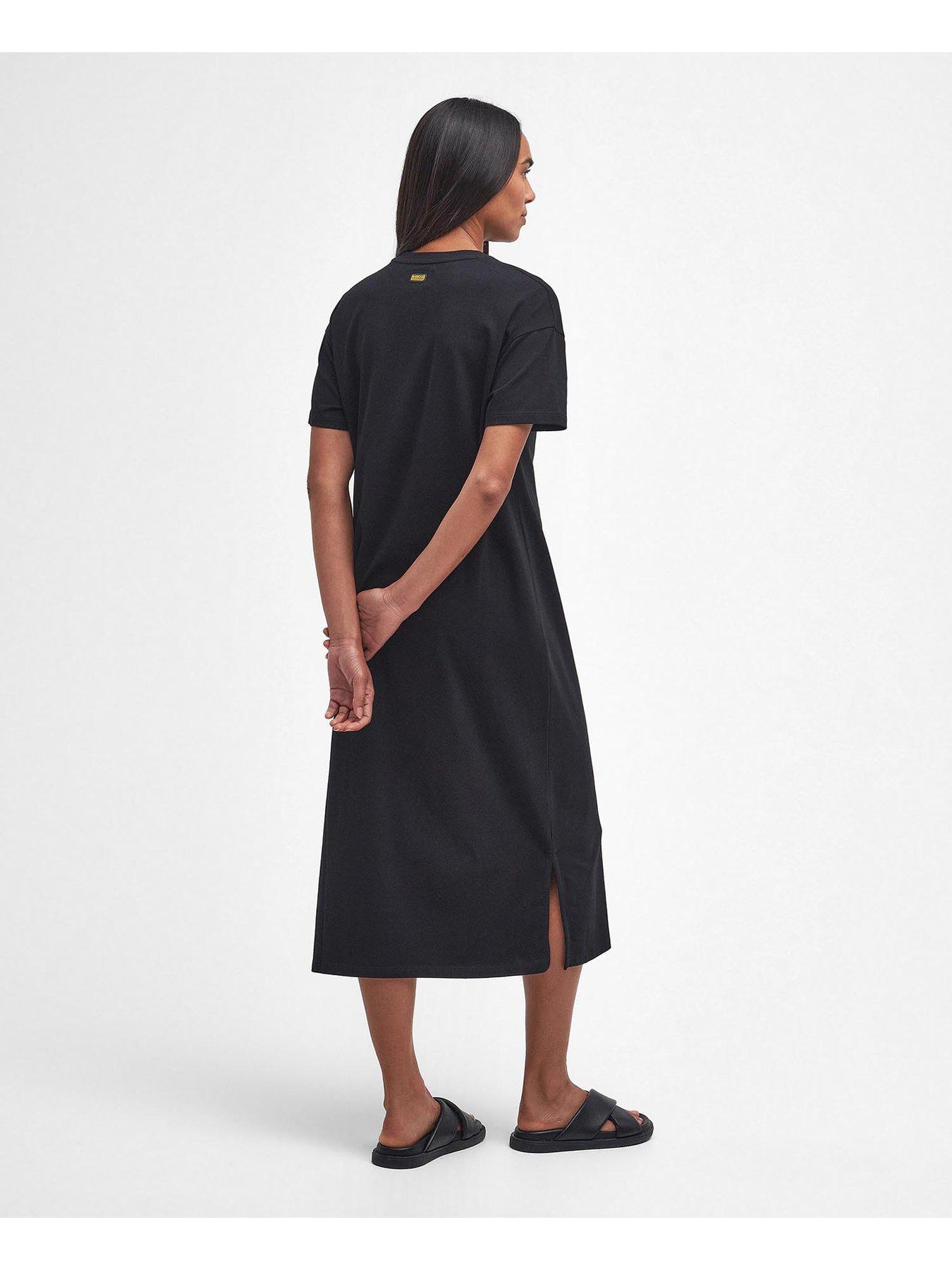 barbour-international-sofia-midi-dress-blackstillFront