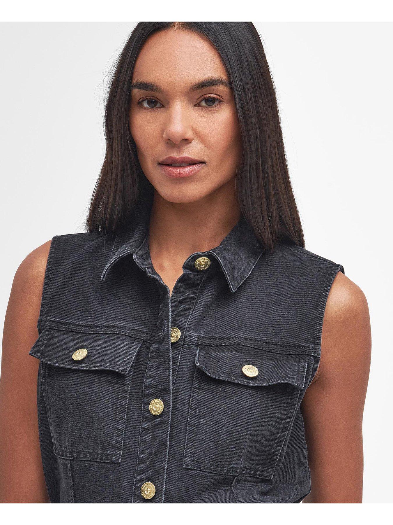 barbour-international-tamsin-denim-mini-dress-blackdetail