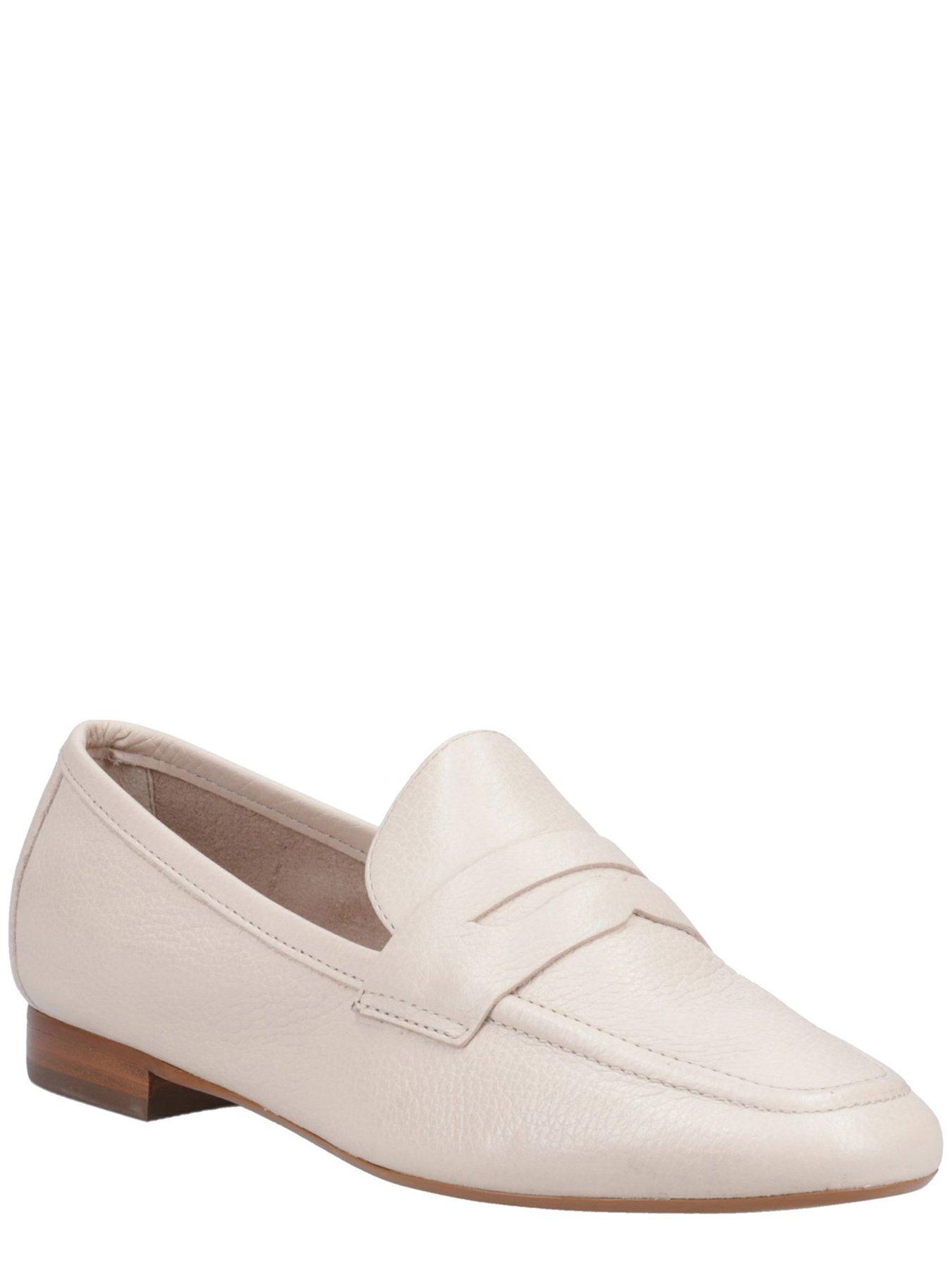 dune-london-gianetta-leather-loafers-ecrustillFront