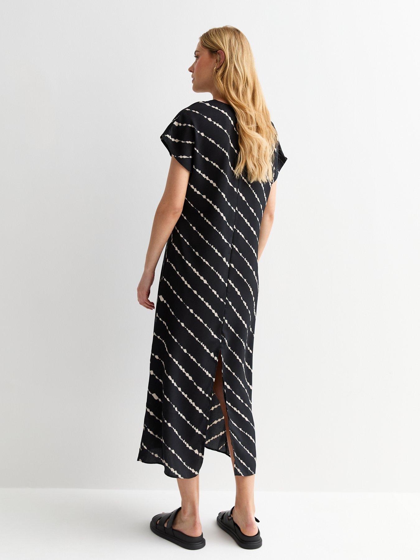 new-look-diagonal-stripe-midi-dress-blackstillFront