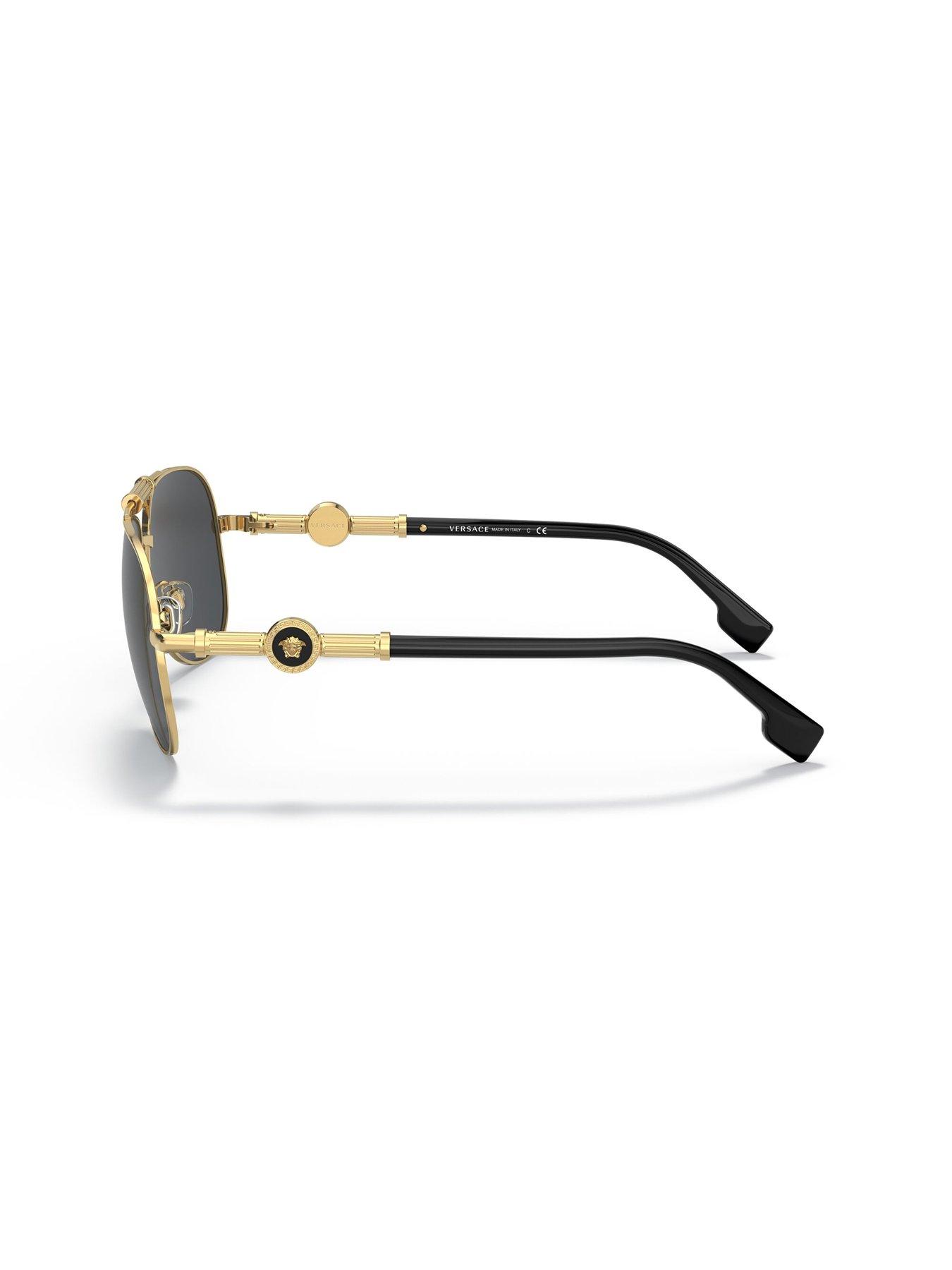 Image 3 of 4 of VERSACE Versace Aviator Sunglass