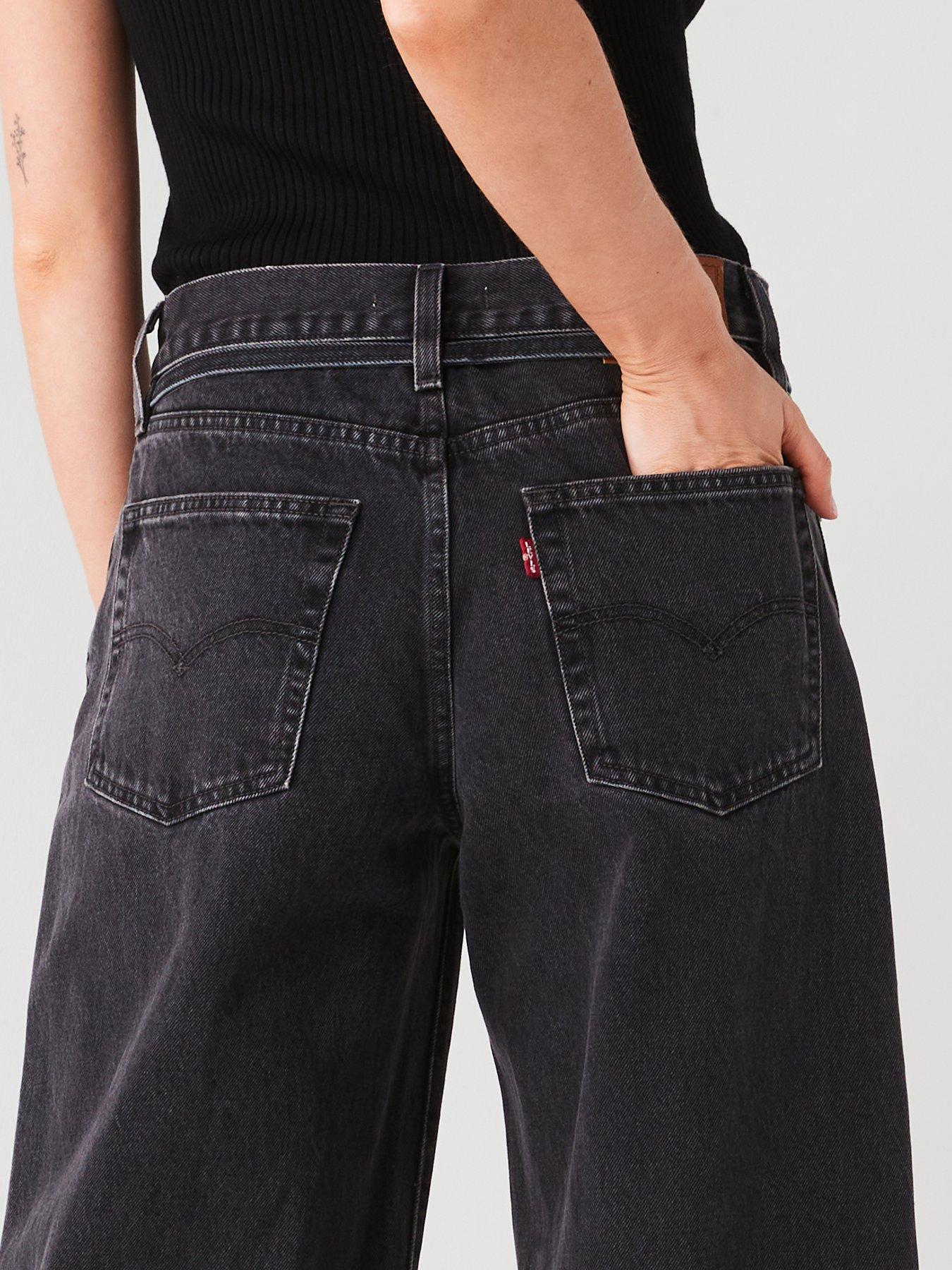 levis-xl-straight-leg-jean-influential-lady-blackoutfit