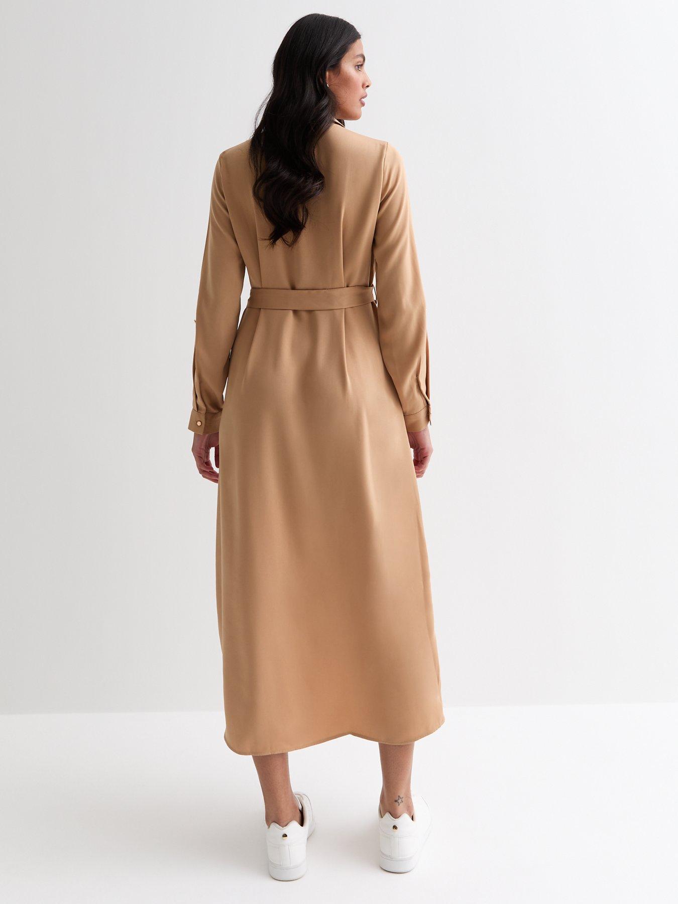 new-look-camel-belted-midi-shirt-dressstillFront