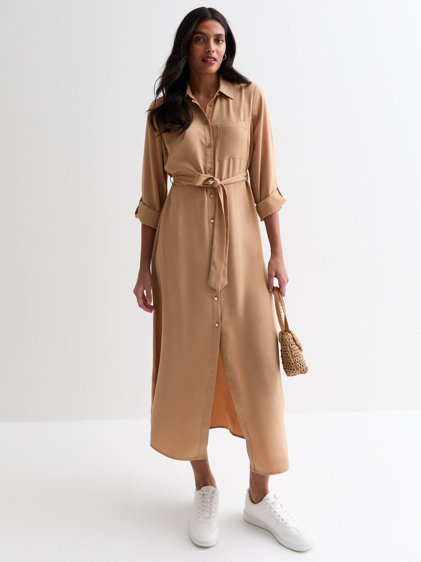 new-look-camel-belted-midi-shirt-dressback