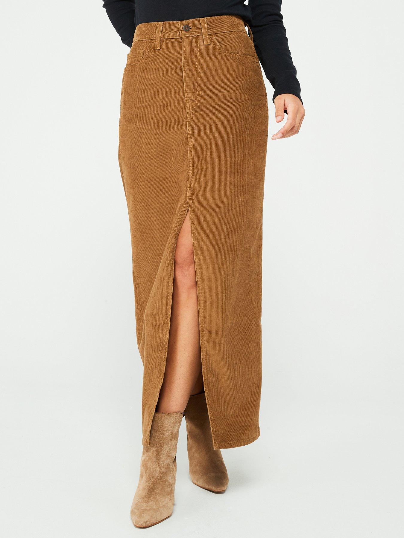 levis-ankle-column-skirt-ermine-brown