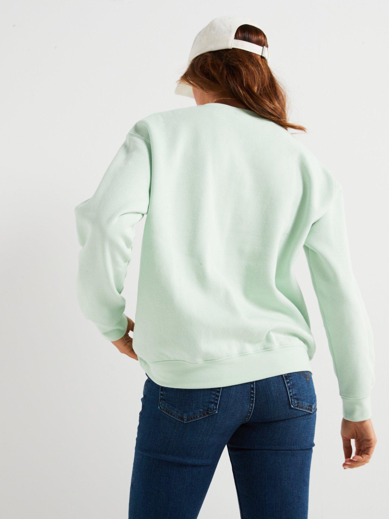 levis-everyday-sweatshirt-cameo-greenstillFront