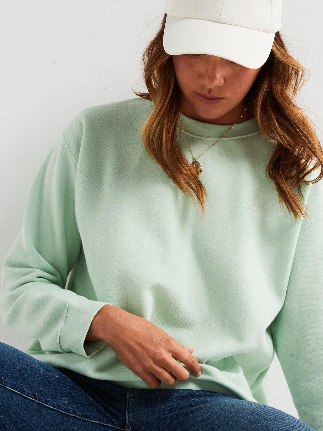 levis-everyday-sweatshirt-cameo-greendetail