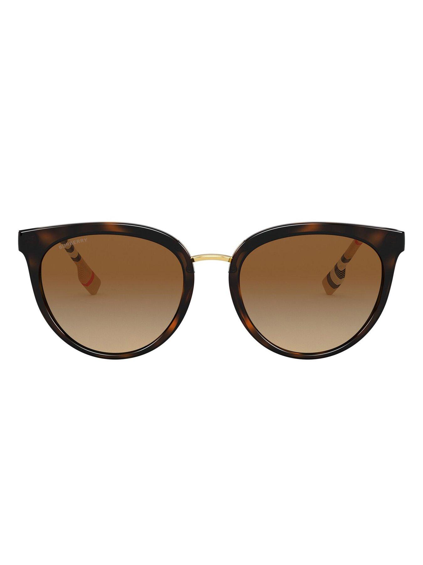 Image 2 of 4 of Burberry Burberry Round Oversized Sunglass