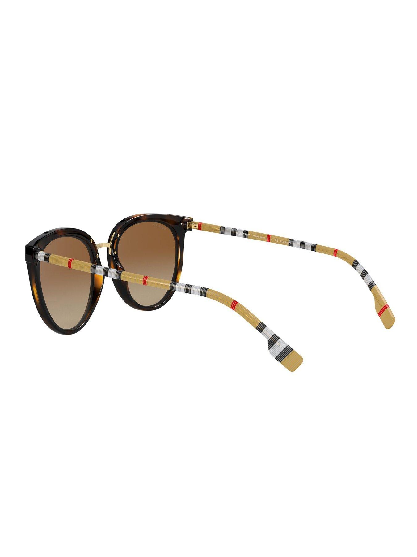 Image 4 of 4 of Burberry Burberry Round Oversized Sunglass