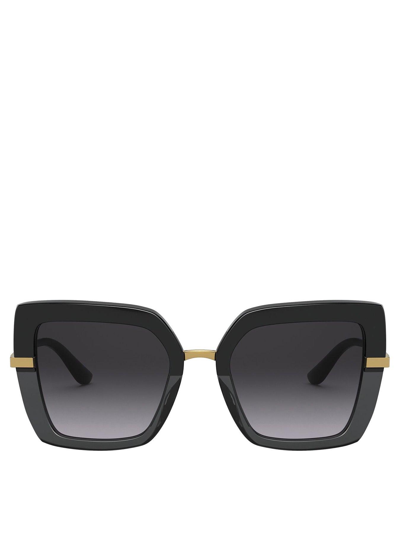 dolce-gabbana-dg-black-square-frame-oversized-sunglassoutfit