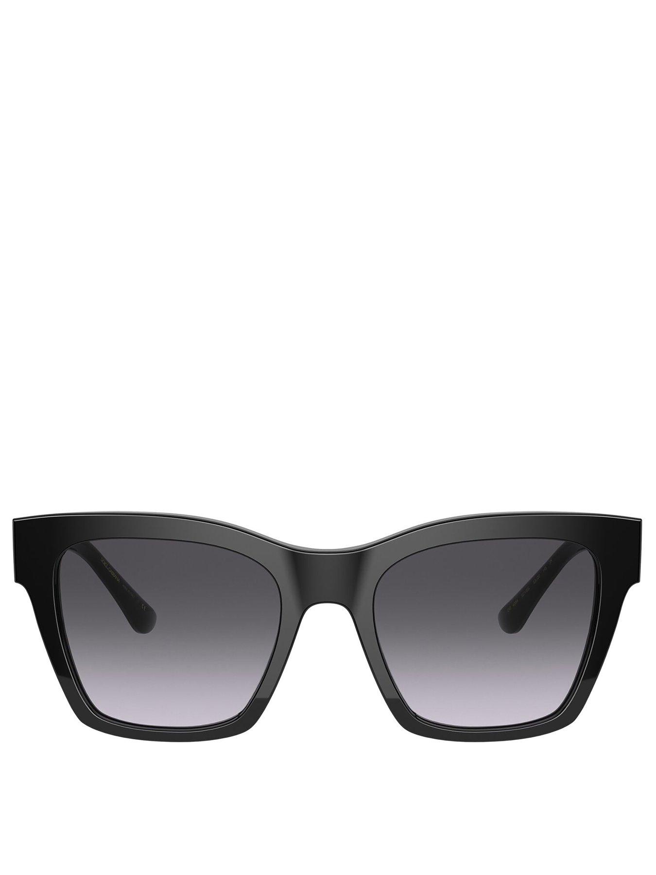 Image 3 of 4 of Dolce & Gabbana D&amp;G Square Sunglass - Black