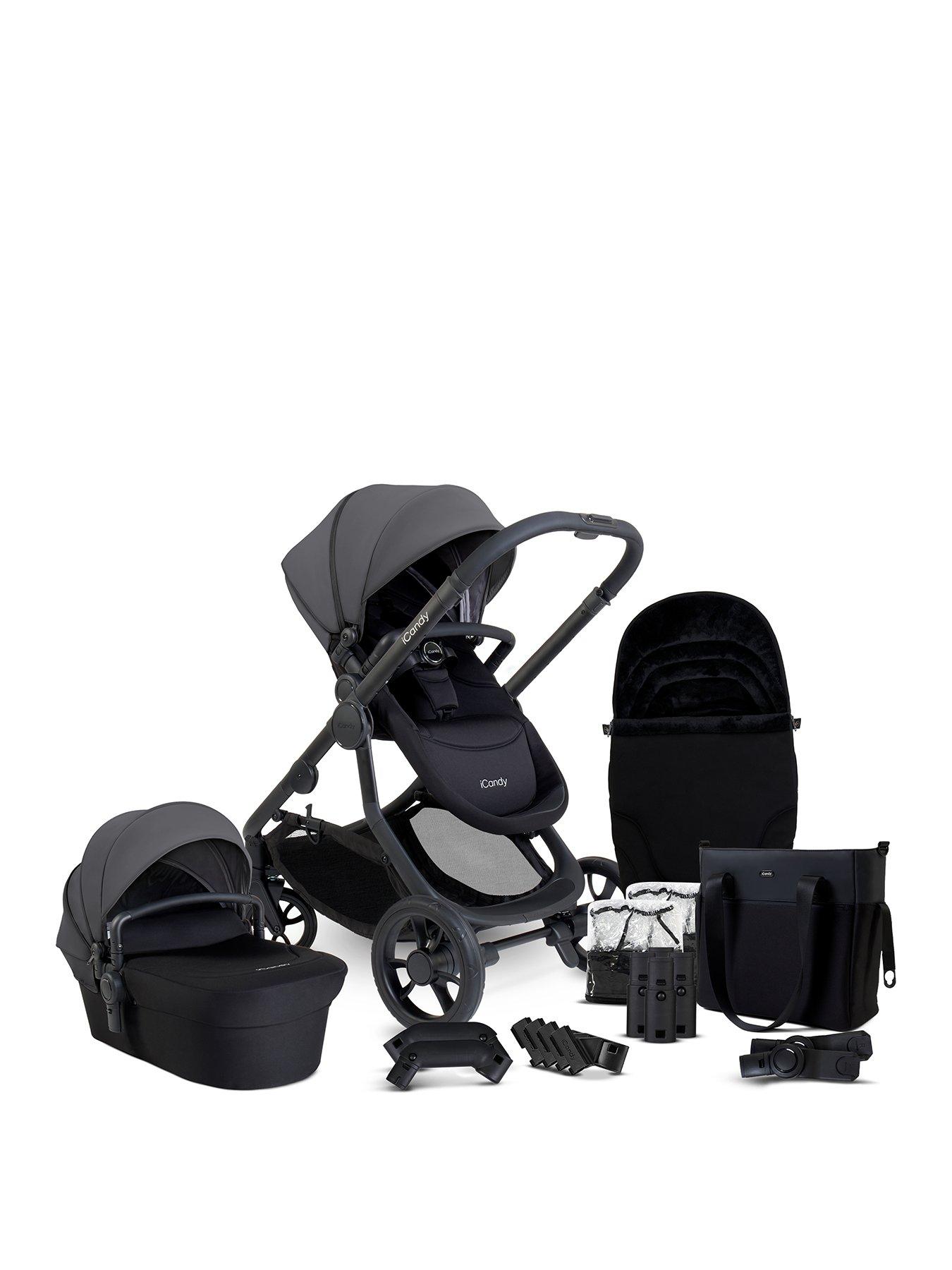 iCandy Orange 4 Pushchair Bundle - Fossil/Black