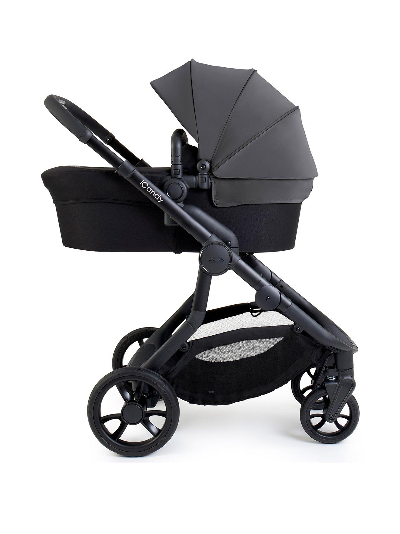 icandy-orange-4-pushchair-bundle-fossilblackstillFront