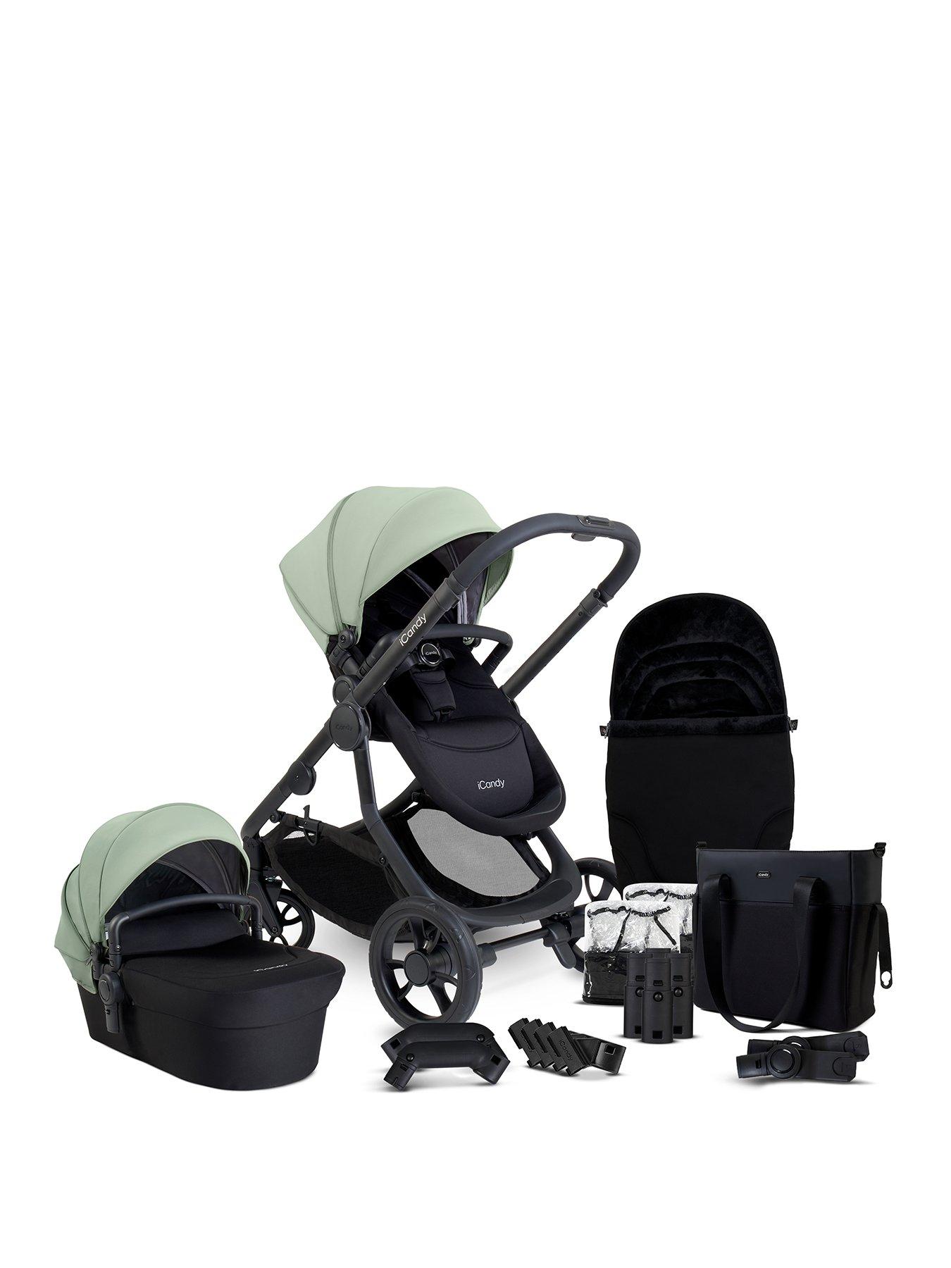 iCandy Orange 4 Pushchair Bundle - Pistachio/Black