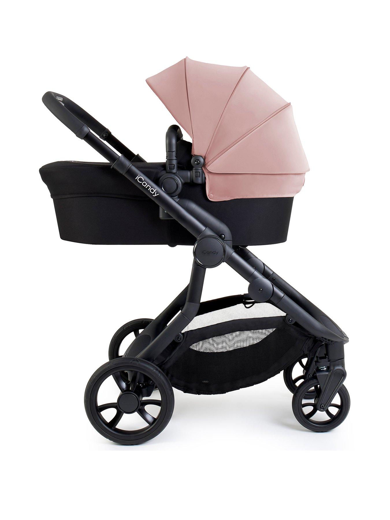 icandy-orange-4-pushchair-bundle-roseblackstillFront