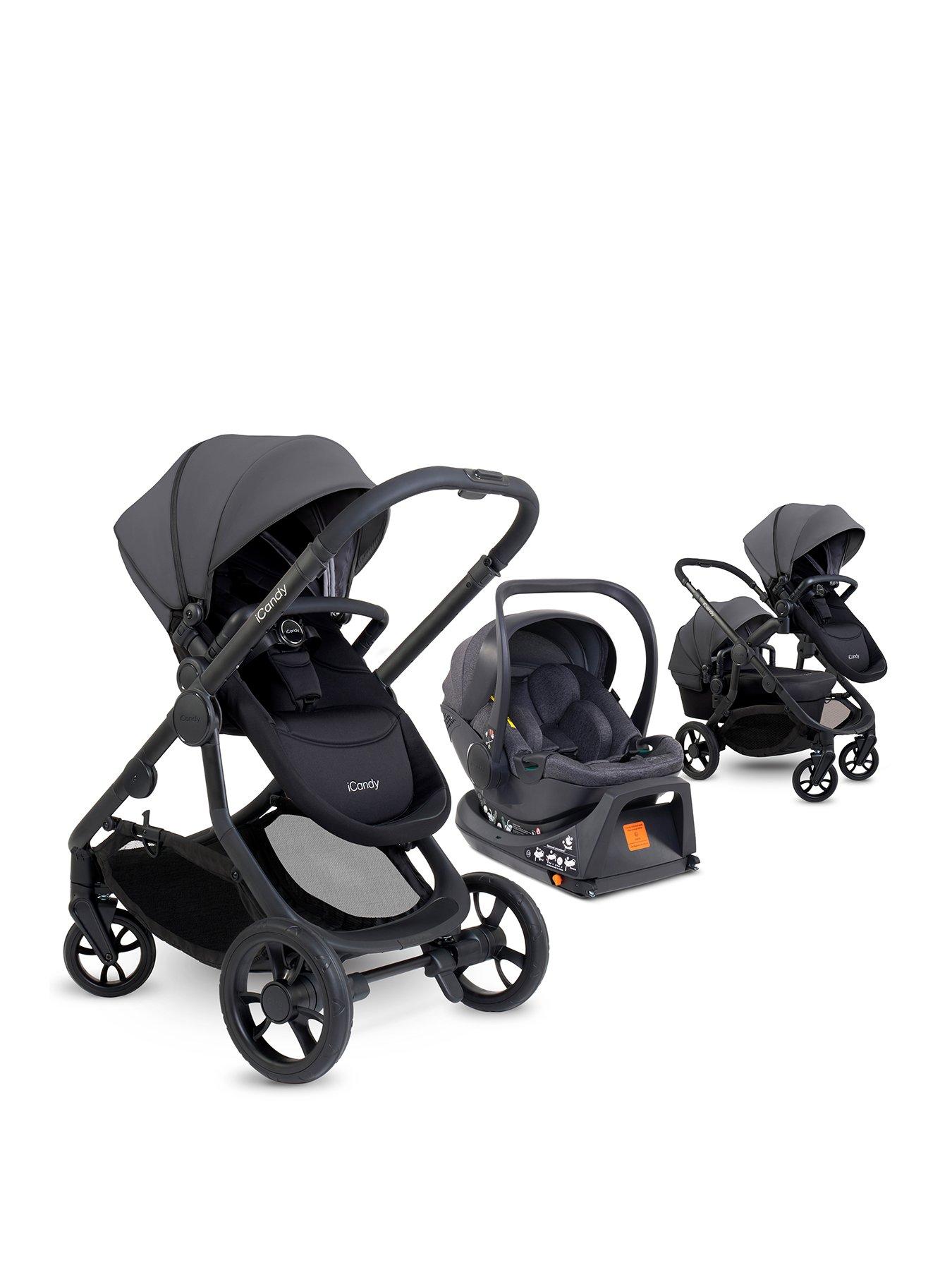 Image of iCandy Orange 4 Travel System - Fossil/Black