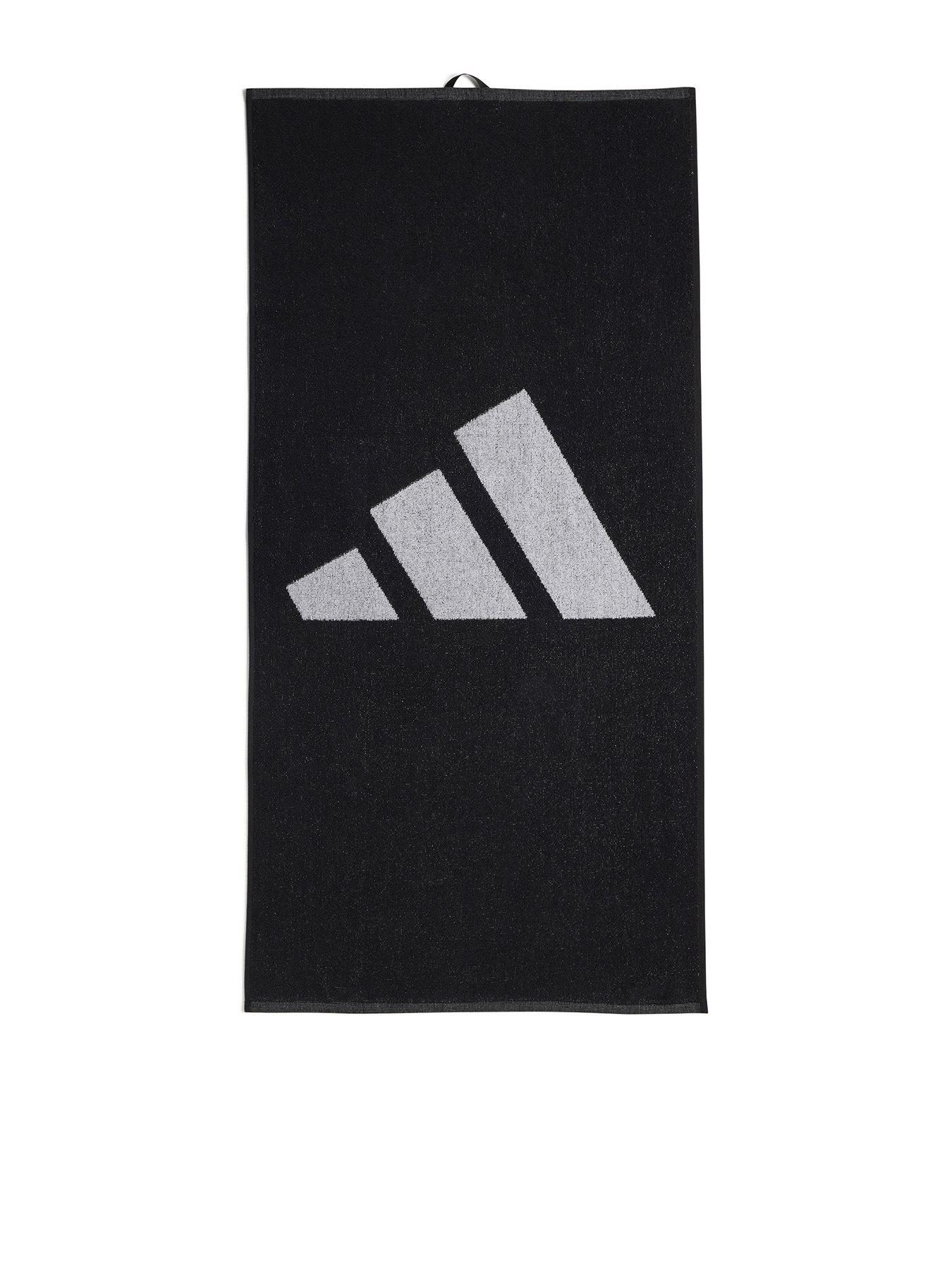 adidas-mens-3bar-towel-small-black