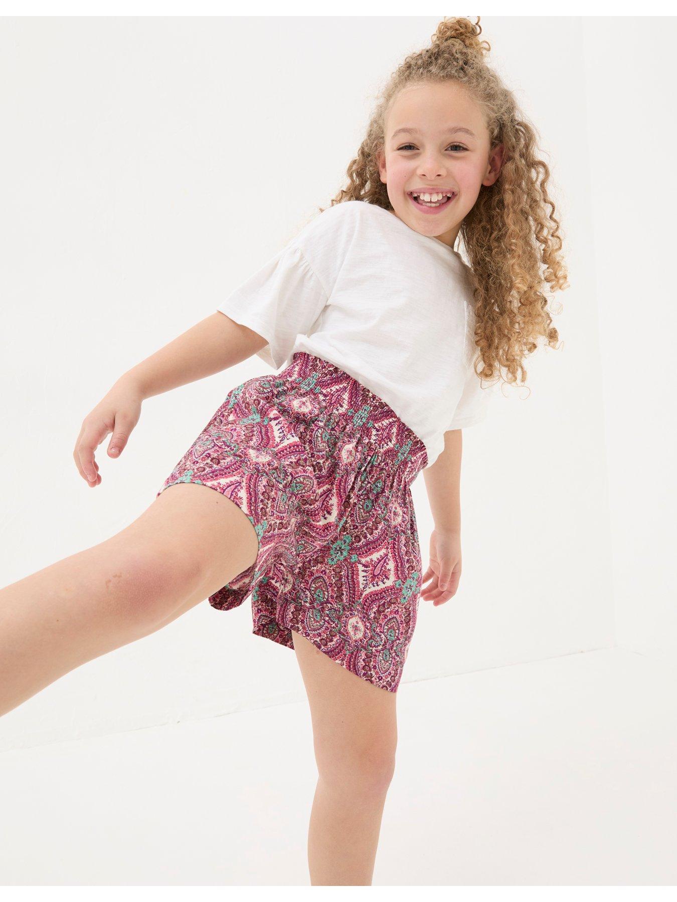 fatface-girls-paisley-print-flippy-shorts-multidetail