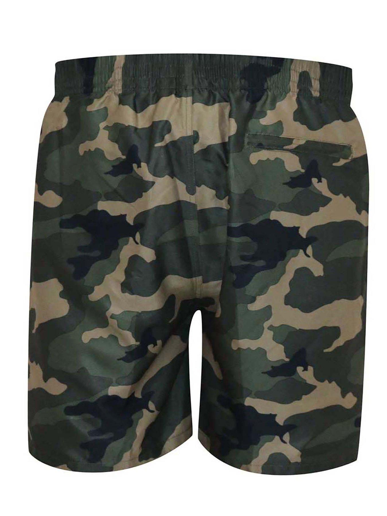 Image 4 of 4 of D555 D555 Kody Camo Printed Swim Shorts - Camo