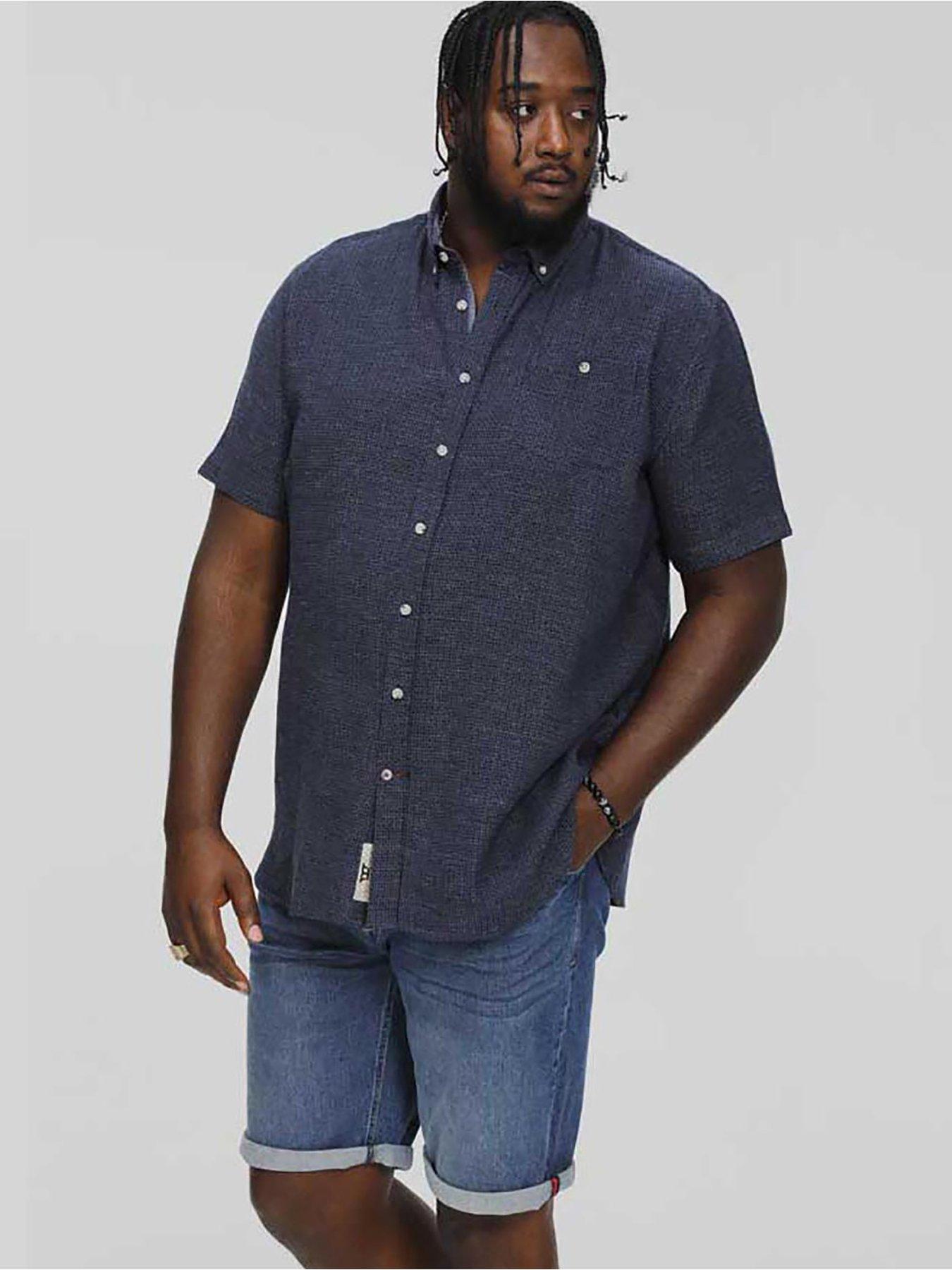 d555-d555-girton-short-sleeved-lined-shirt-navyback