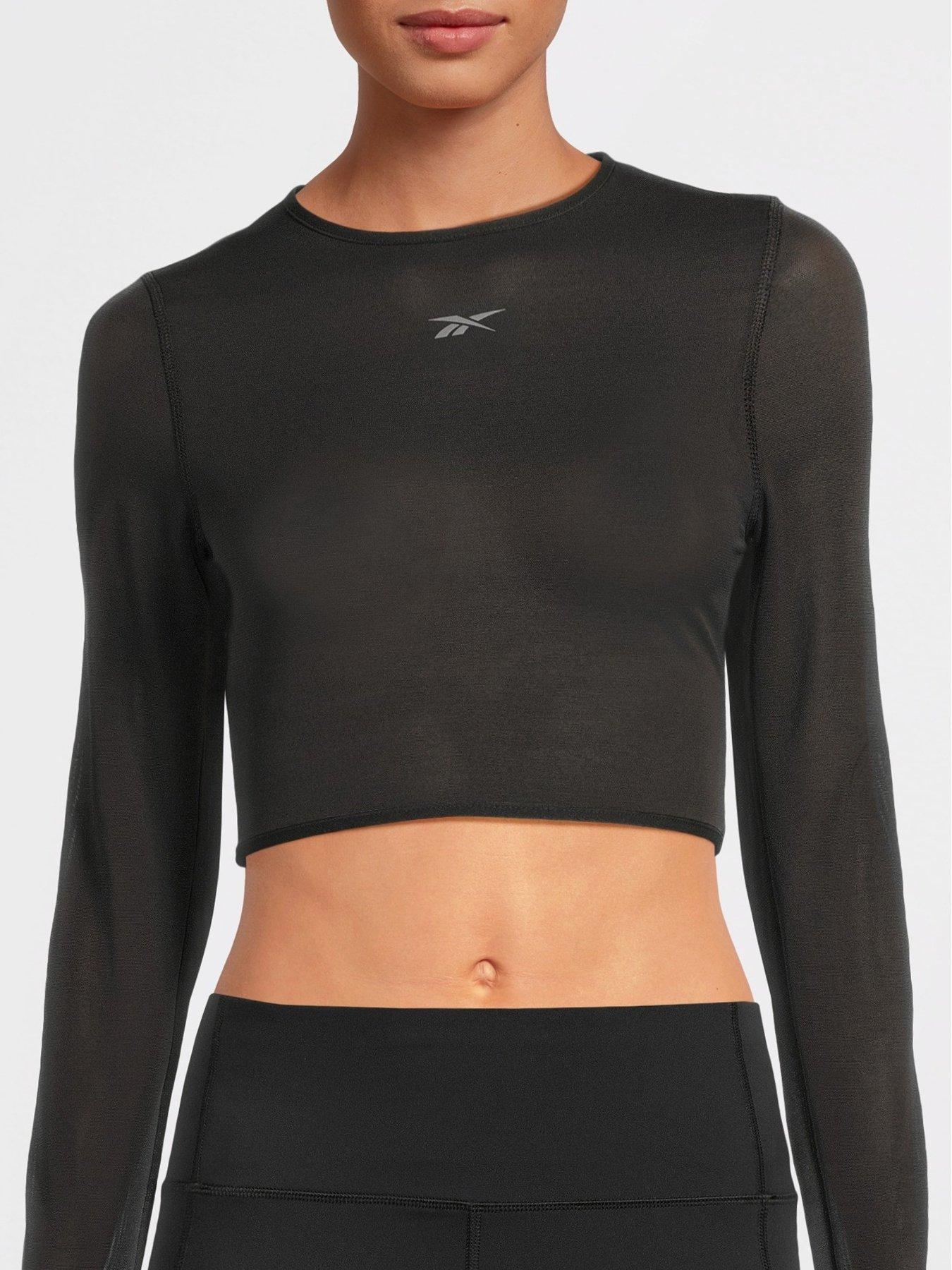 reebok-womens-training-lux-contour-studio-mesh-long-sleeve-top-blackoutfit