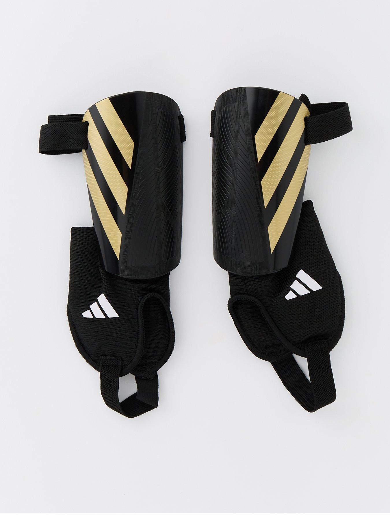 adidas Mens Tiro Shin Guard Black/gold/white