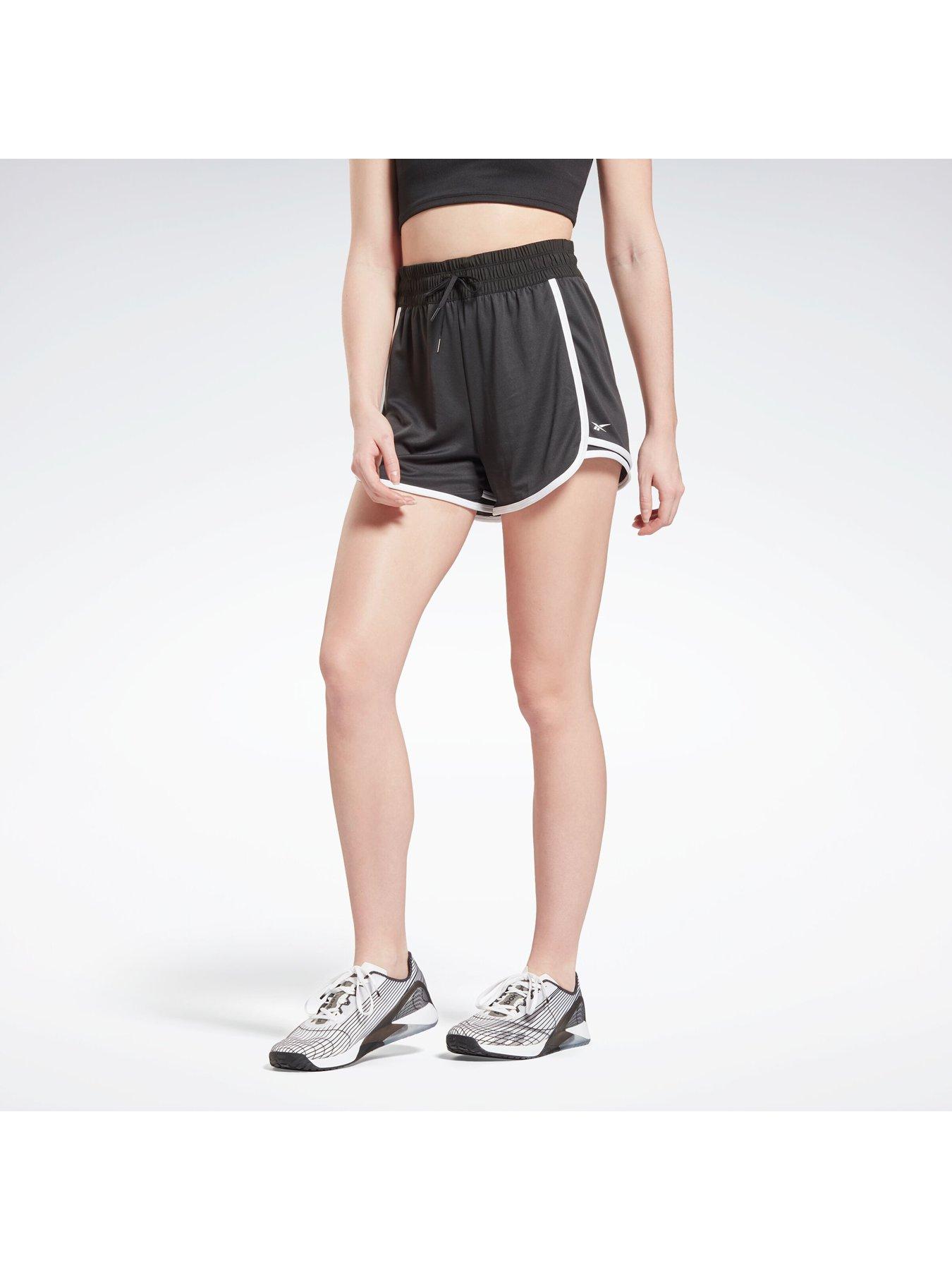 reebok-womens-training-id-knit-shorts-blackstillFront