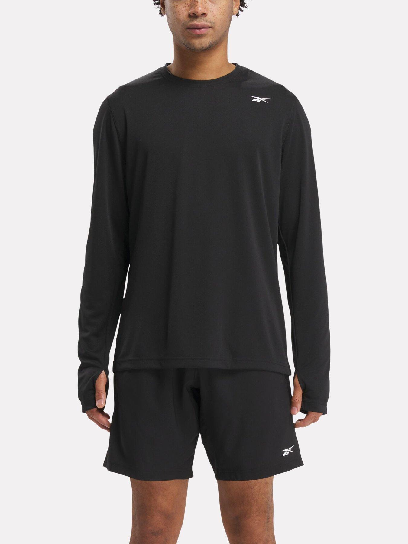 reebok-mens-training-long-sleeve-id-trian-tech-tee-blackfront