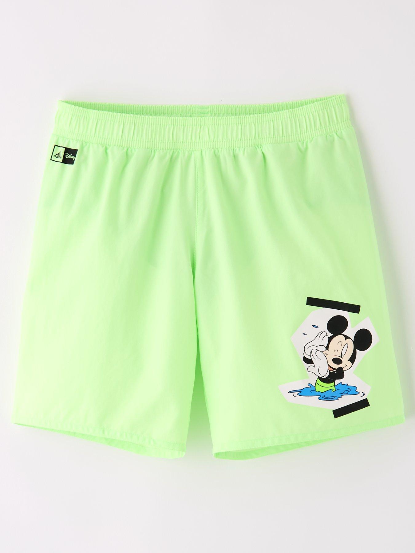 adidas-kids-disney-mickey-mouse-swim-shorts-green