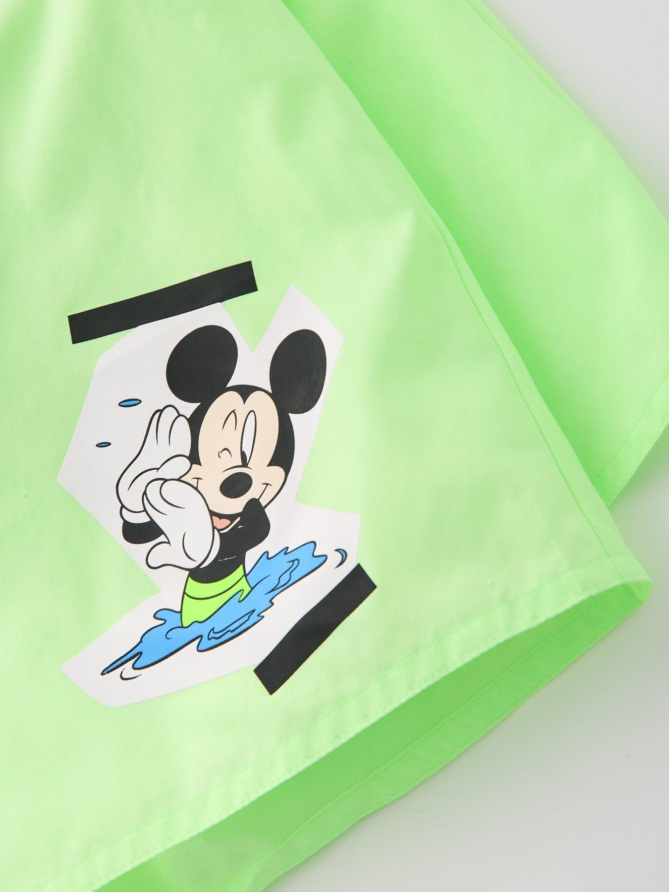 adidas-kids-disney-mickey-mouse-swim-shorts-greenoutfit