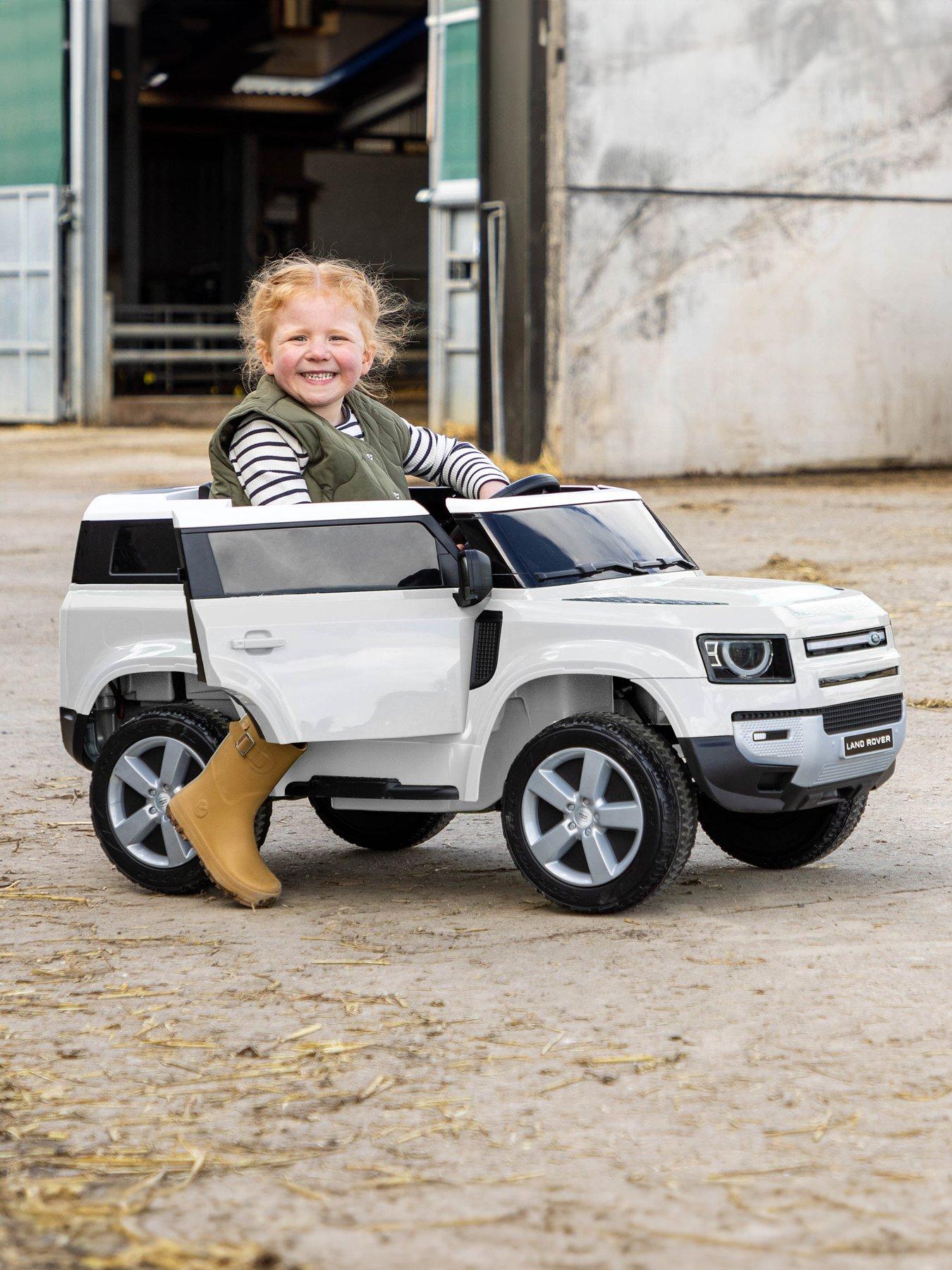 XOOTZ Land Rover Defender Electric 12v Ride On White Very Ireland