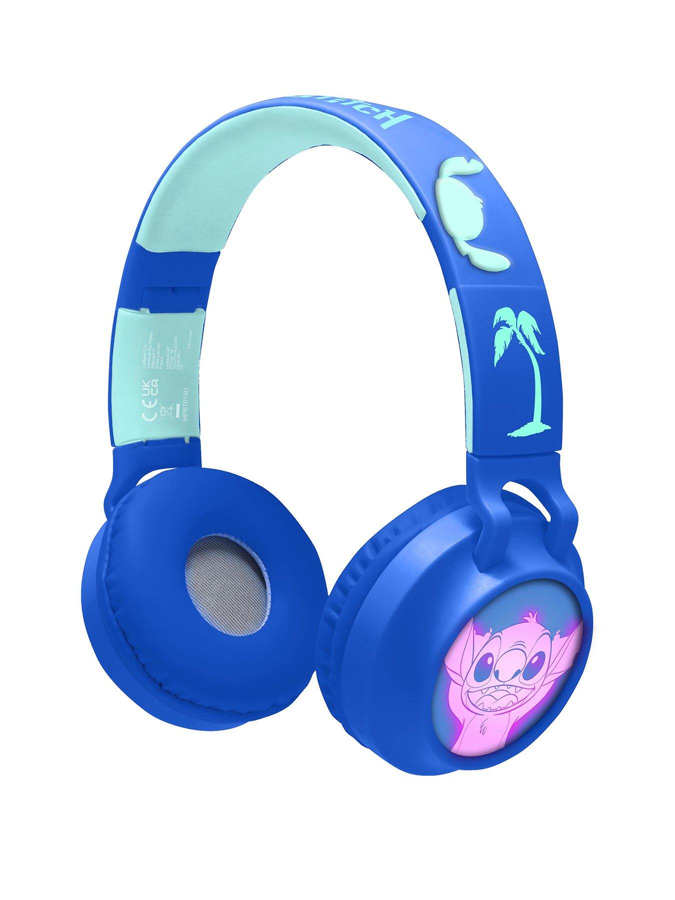 Image 1 of 5 of Disney Stitch 3D Rechargeable Headphones With Lights