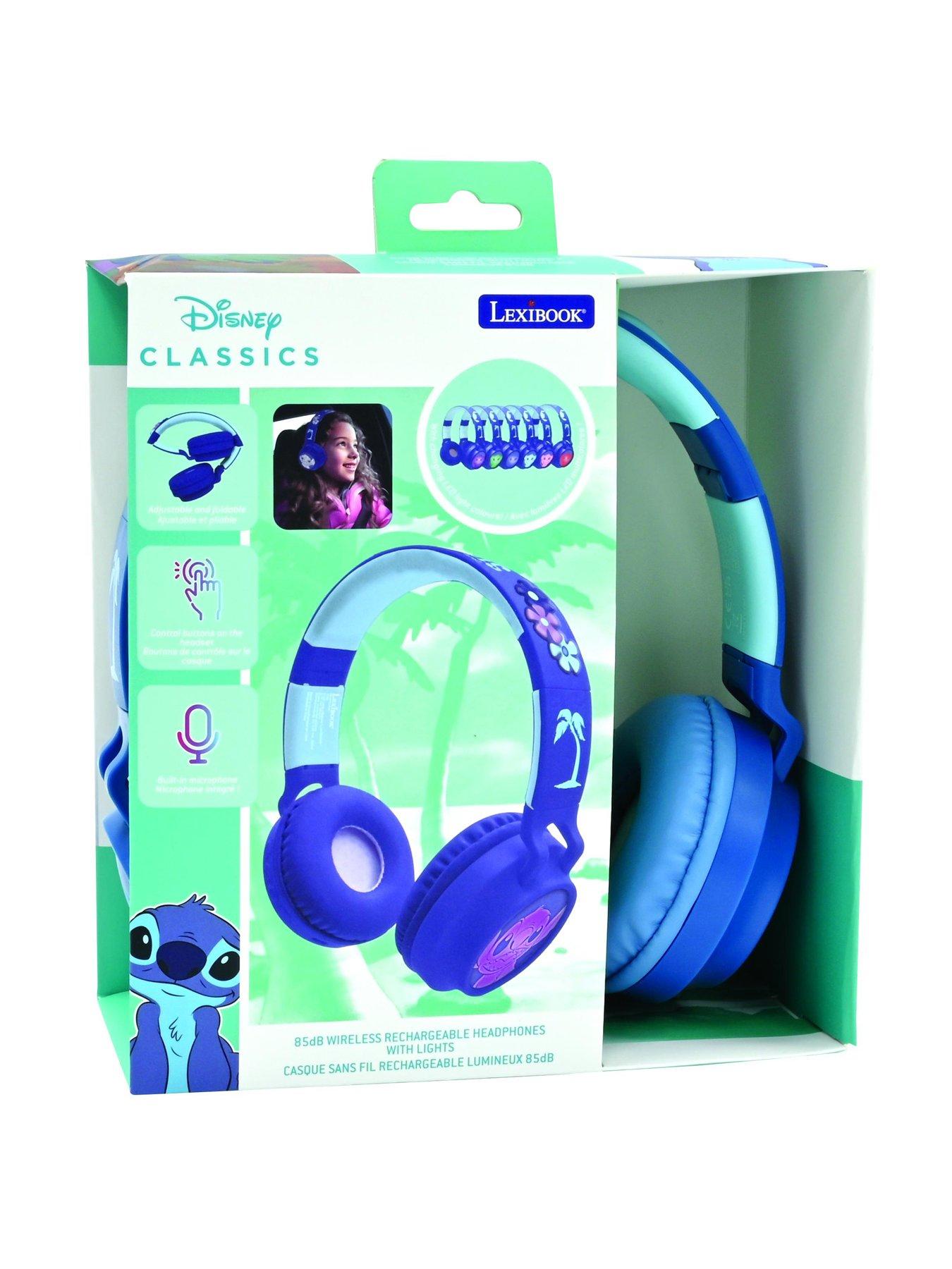 Image 3 of 5 of Disney Stitch 3D Rechargeable Headphones With Lights