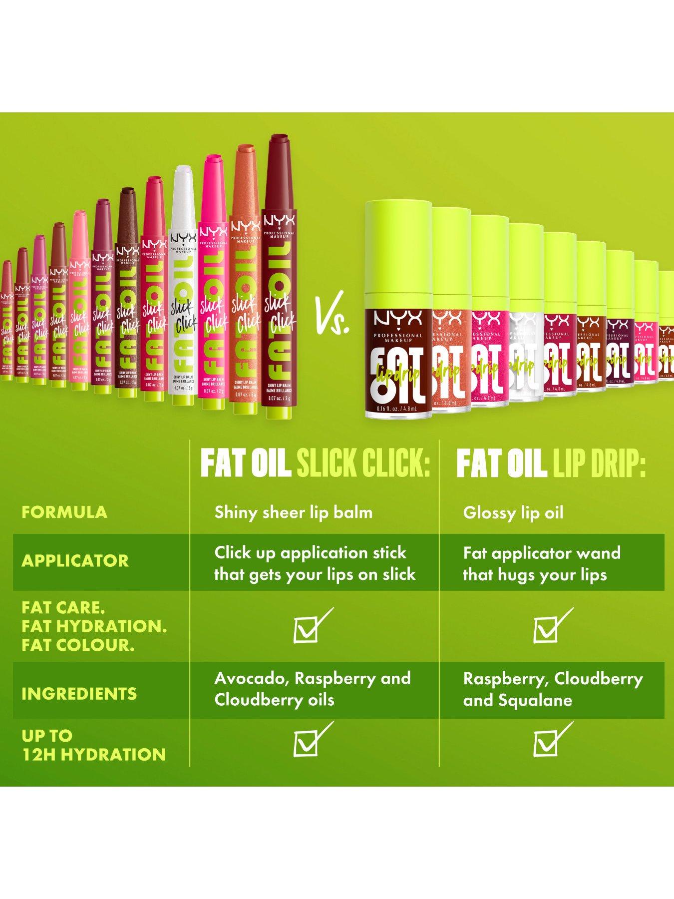 Image 2 of 4 of NYX PROFESSIONAL MAKEUP Fat Oil Slick Click Lip Balm
