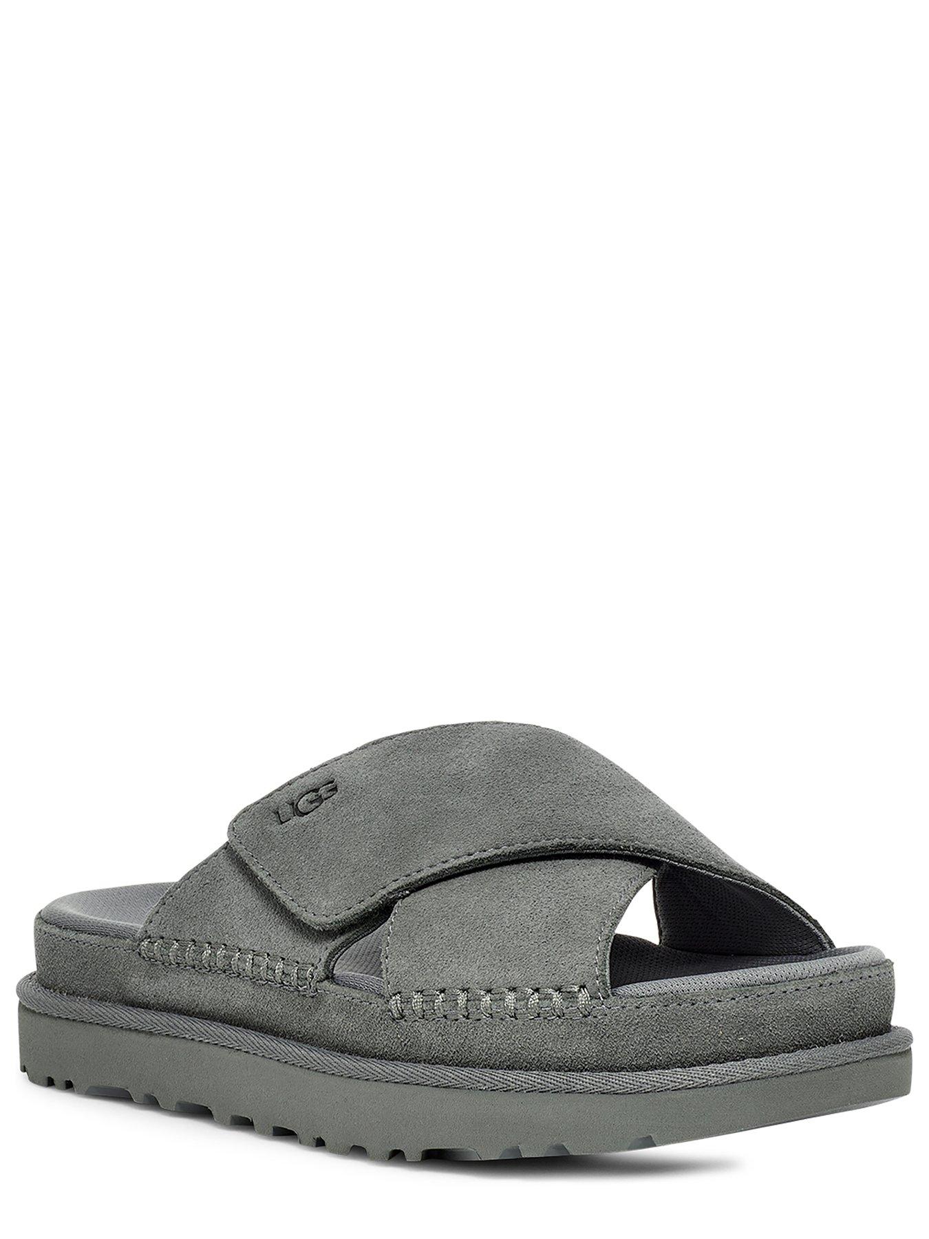 ugg-goldenstar-cross-slide-sandal-rainstorm-greystillFront