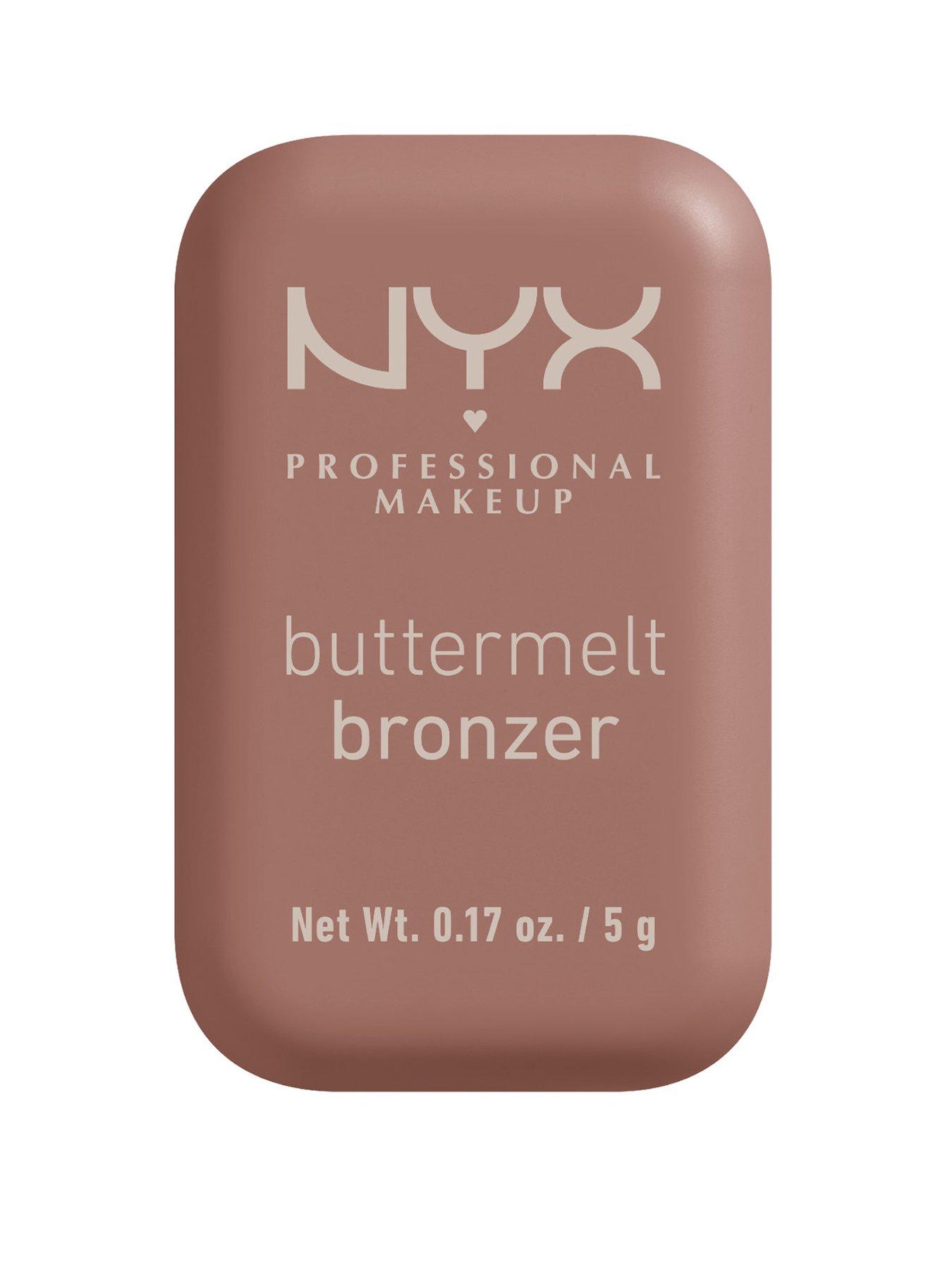 NYX PROFESSIONAL MAKEUP Buttermelt Powder Bronzer, 12H Wear, Fade  &  Transfer Resistant