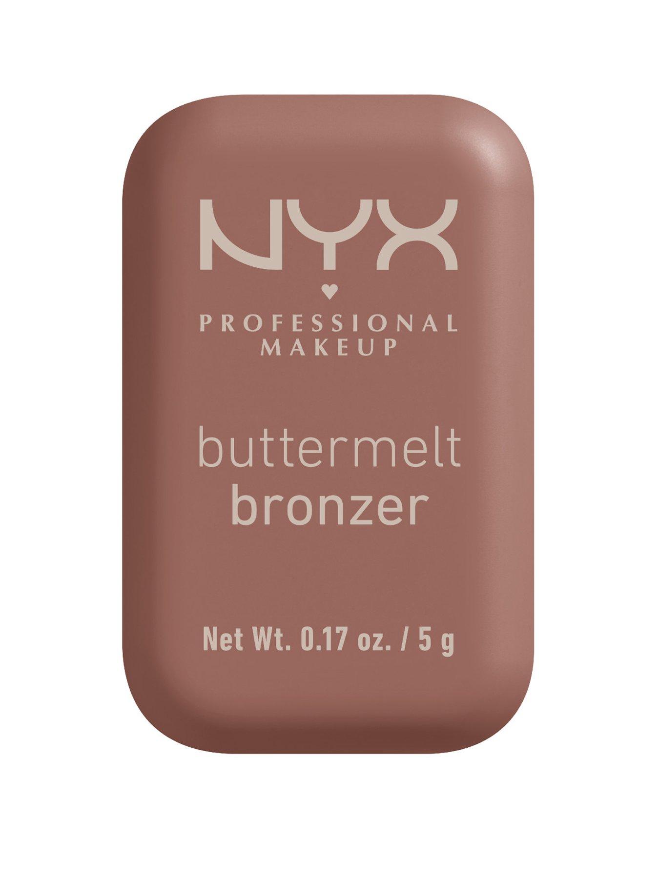 NYX PROFESSIONAL MAKEUP Buttermelt Powder Bronzer, 12H Wear, Fade  &  Transfer Resistant