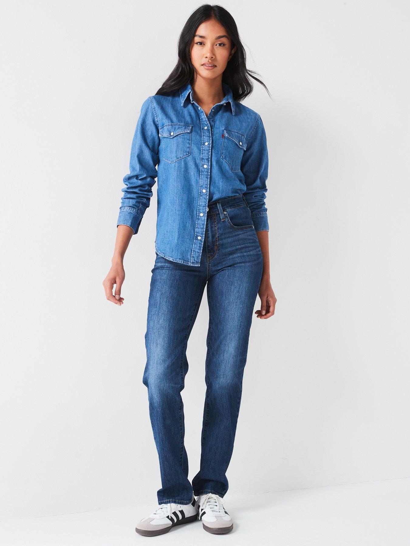 Image 3 of 6 of Levi's Iconic Western Shirt - Going Steady 5 - Blue