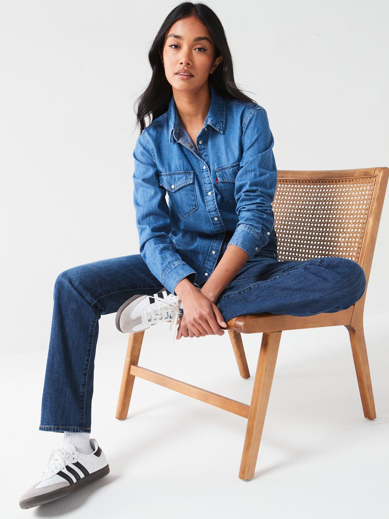 Image 6 of 6 of Levi's Iconic Western Shirt - Going Steady 5 - Blue