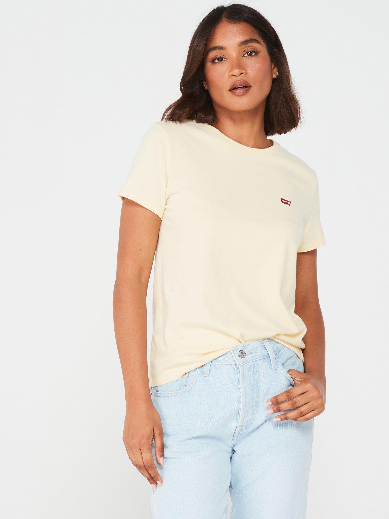 levis-the-perfect-tee-anise-flower-yellow