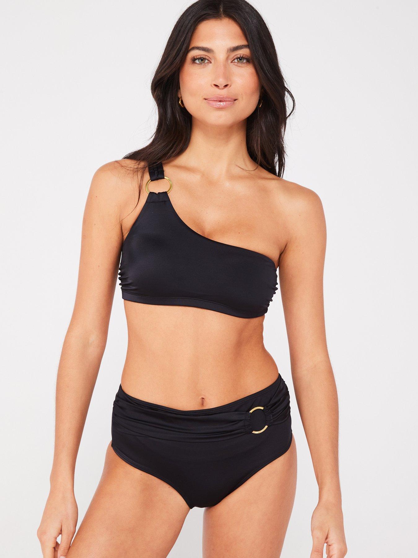Image 4 of 4 of DORINA Azores Light Padded Bikini Top - Black