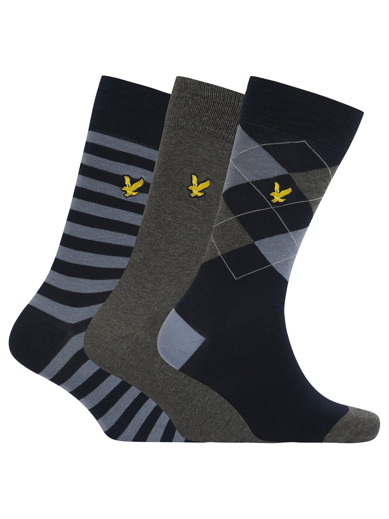 lyle-scott-lyle-amp-scott-barwood-3-pack-mixed-argyle-crew-socks-blue