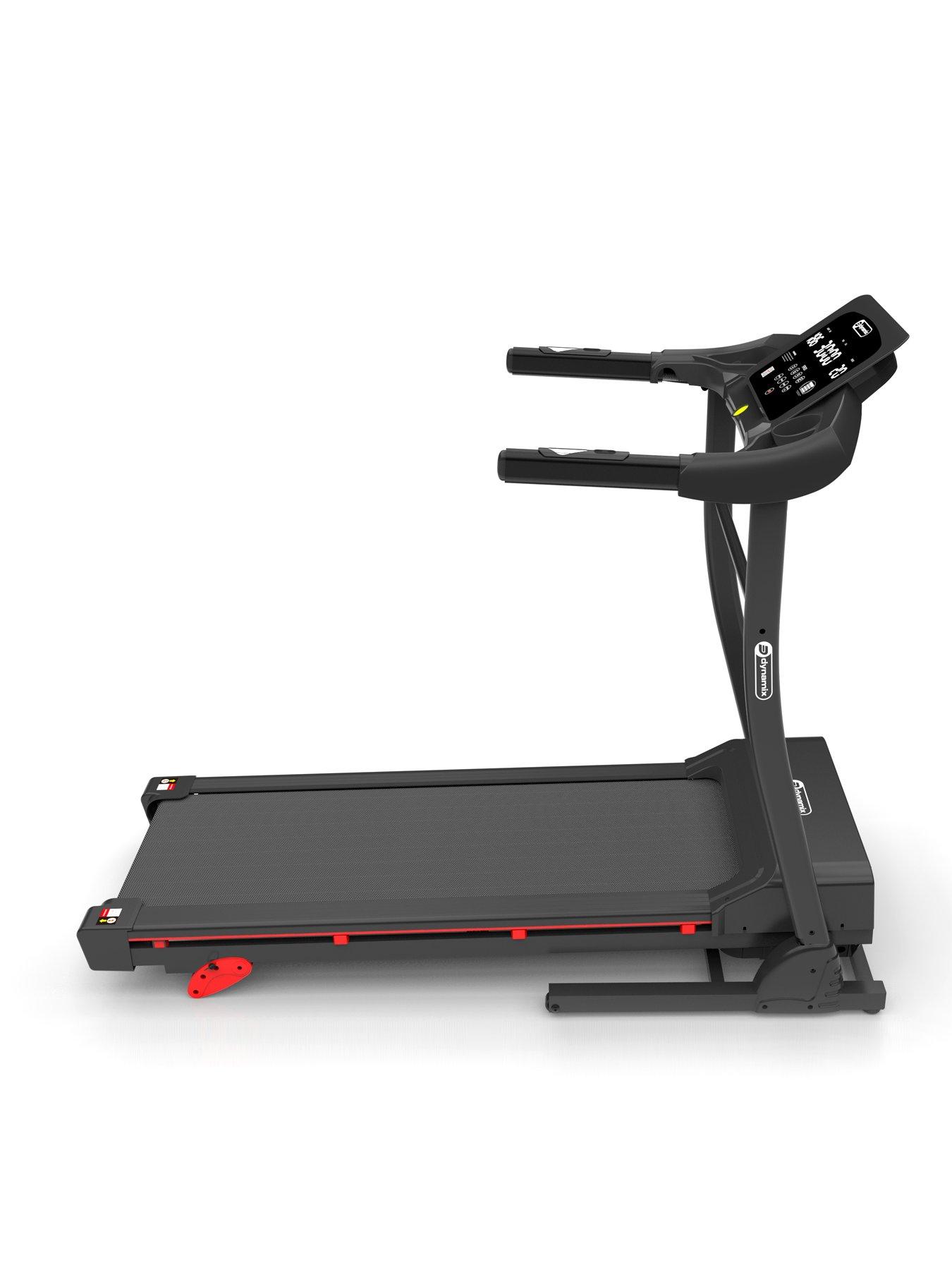 dynamix-t2000-led-display-foldable-motorised-treadmill-with-bluetooth-app-with-3-levels-manual-inclineoutfit